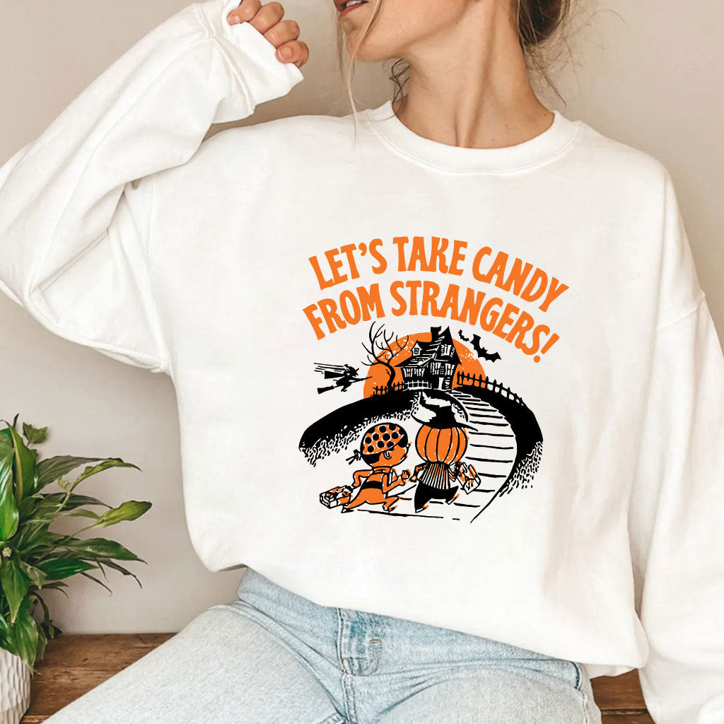 Let’s Take Candy From Strangers Halloween T Shirt
