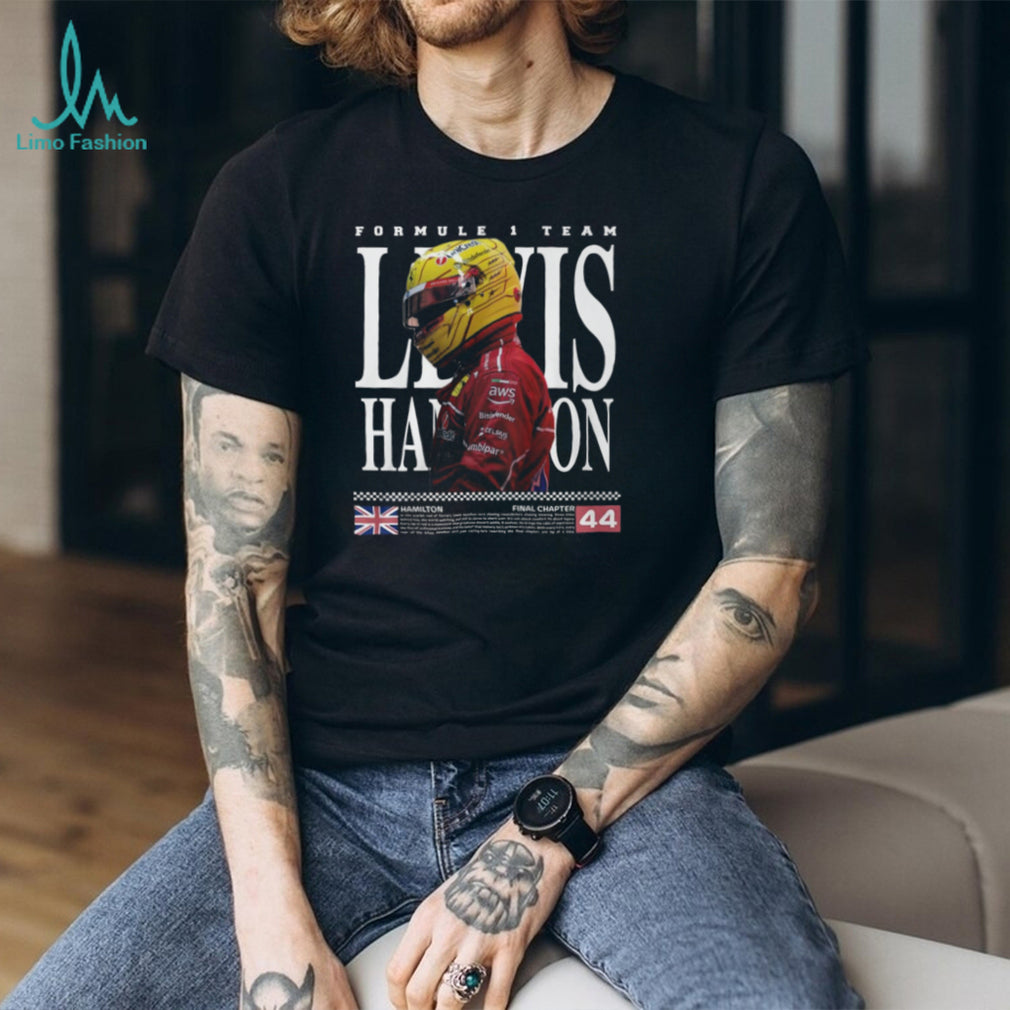 Lewis Hamilton Formula 1 Team Final Chapter Ferrari Era Tribute T Shirt