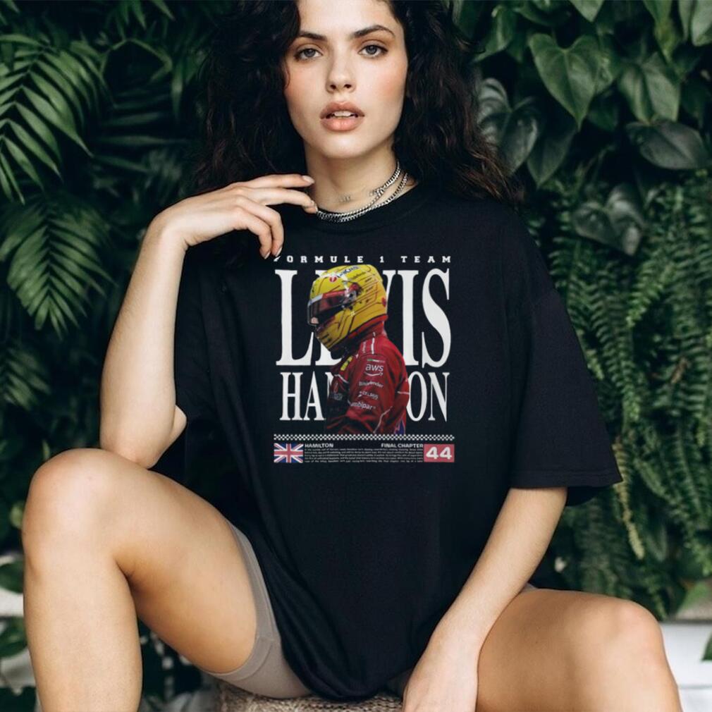 Lewis Hamilton Formula 1 Team Final Chapter Ferrari Era Tribute T Shirt