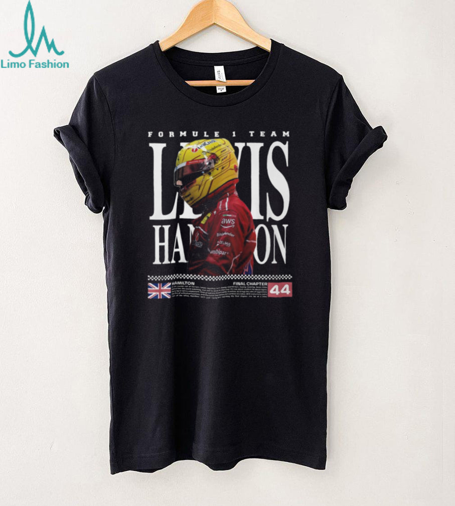 Lewis Hamilton Formula 1 Team Final Chapter Ferrari Era Tribute T Shirt