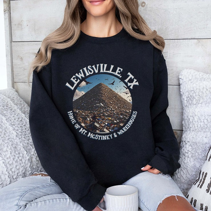 Lewisville Texas Trash Mountain Warehouse Shirt