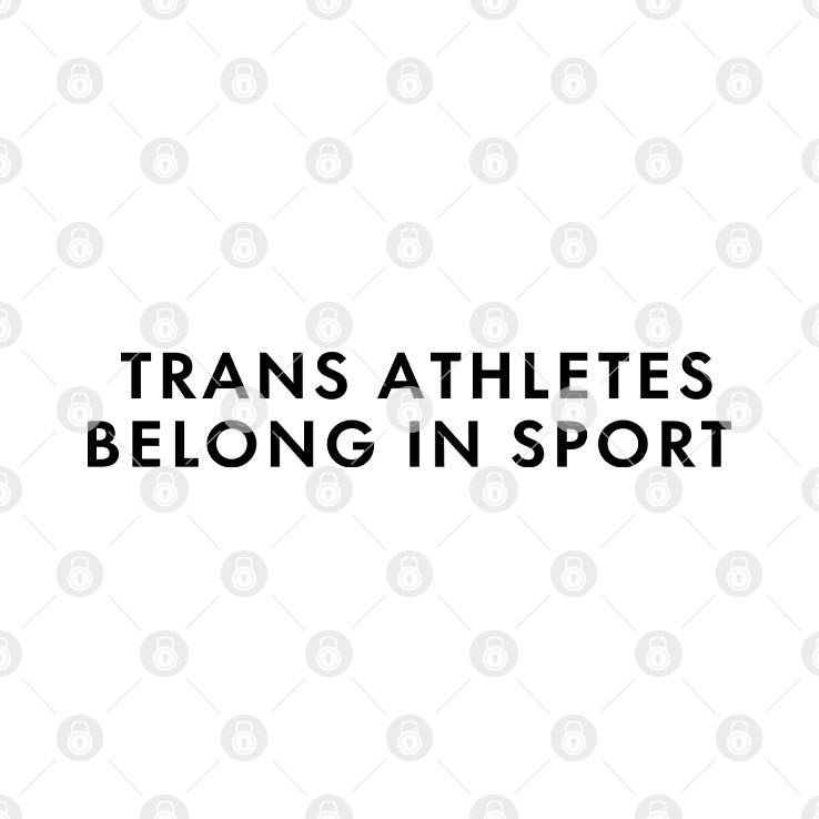 Lia Thomas Trans Athletes Belong In Sport Tank Top