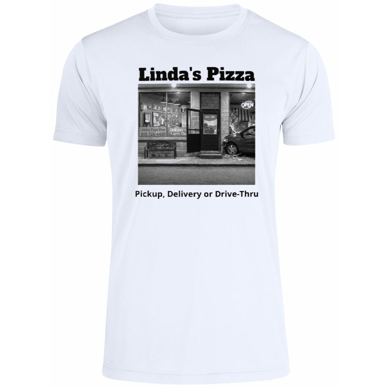 Linda’s Pizza Pickup Delivery Or Drive Thru Shirt