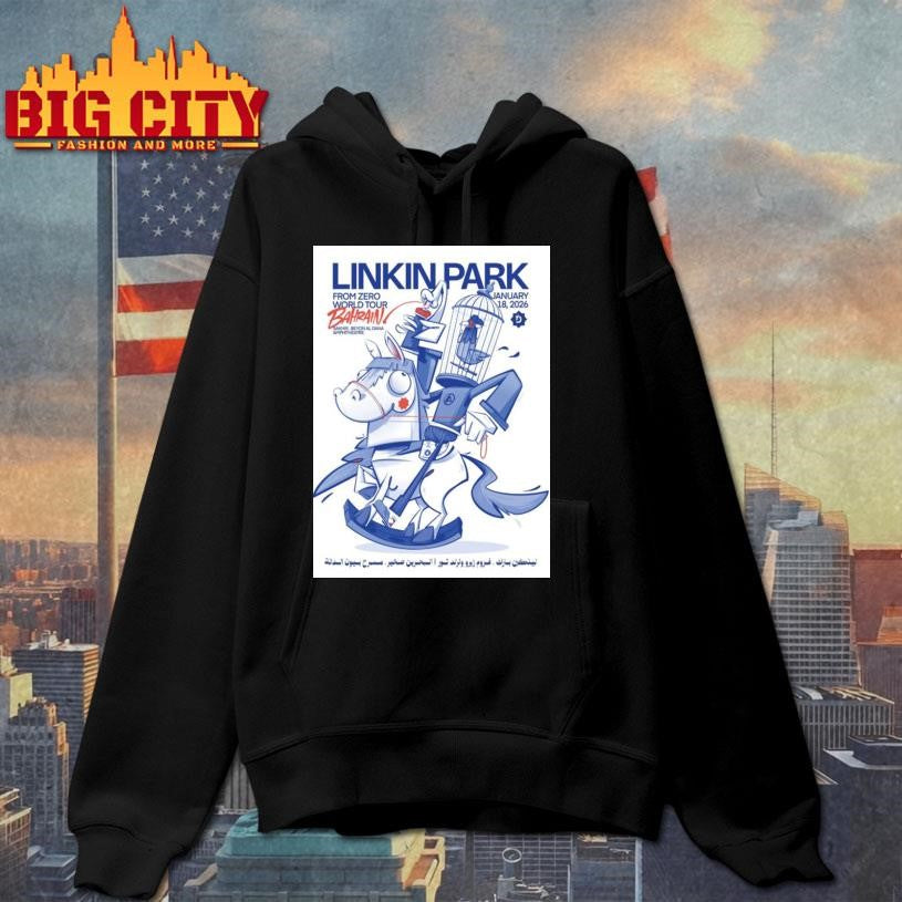 Linkin Park From Zero World Tour Event Poster Shirt