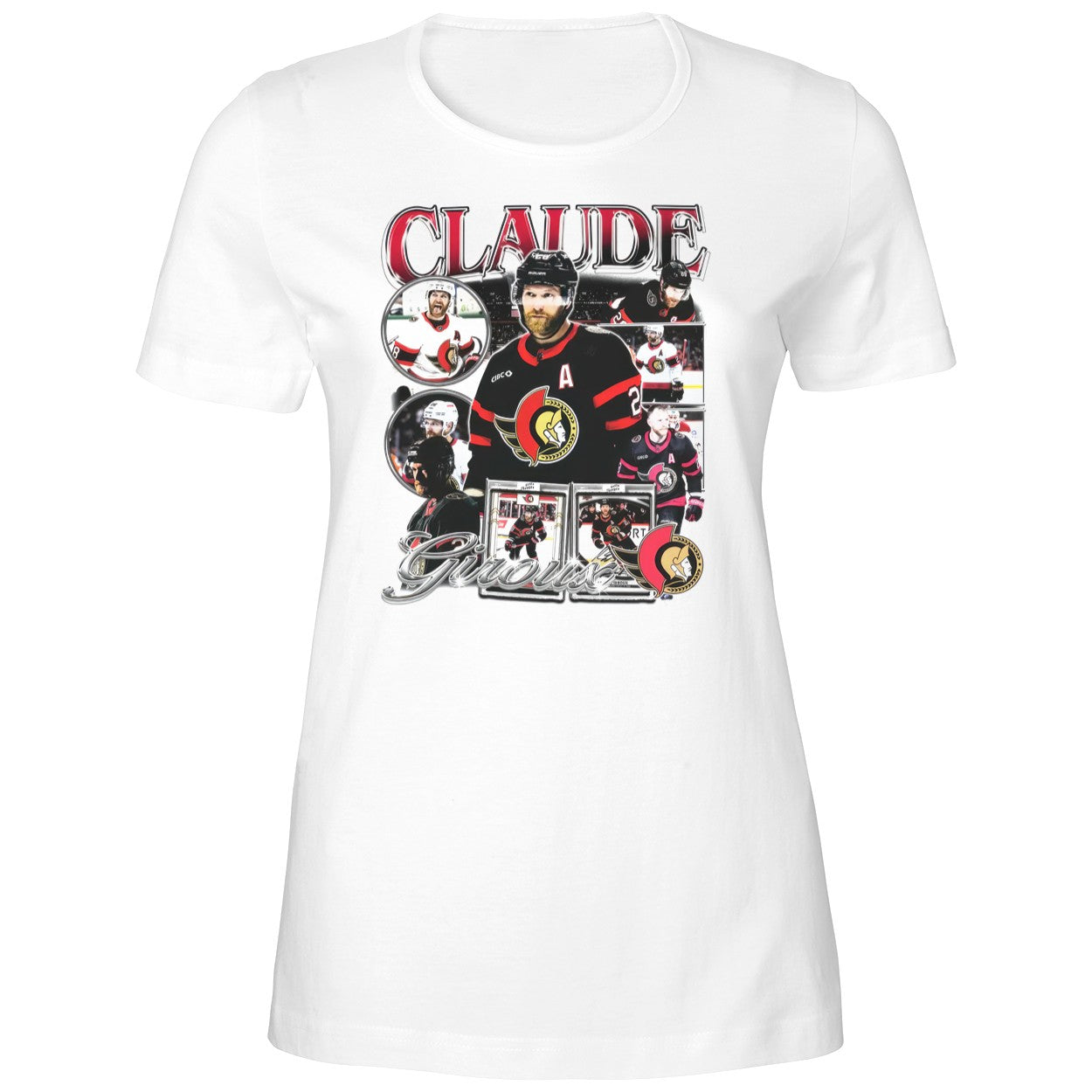 Linus Ullmark Wearing Claude Giroux Shirt