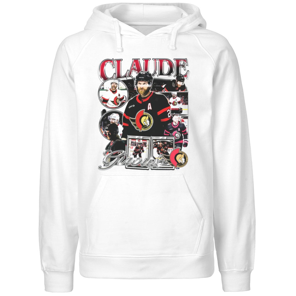 Linus Ullmark Wearing Claude Giroux Shirt