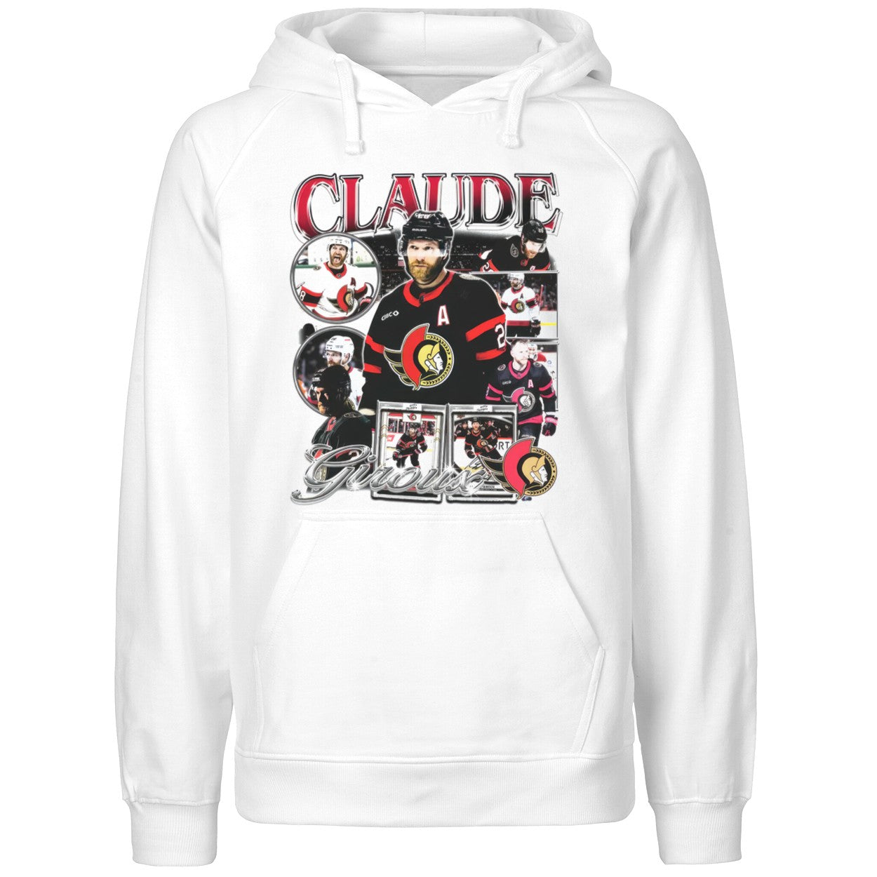 Linus Ullmark Wearing Claude Giroux Shirt