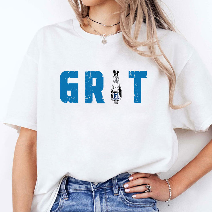 Lions Football GRIT Amon-Ra St. Brown Headstand Shirt