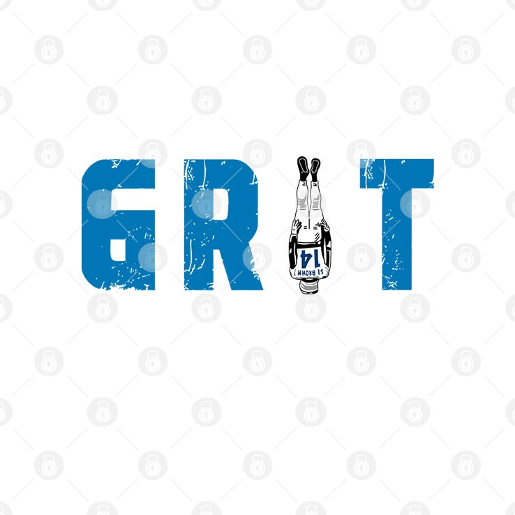 Lions Football GRIT Amon-Ra St. Brown Headstand Shirt