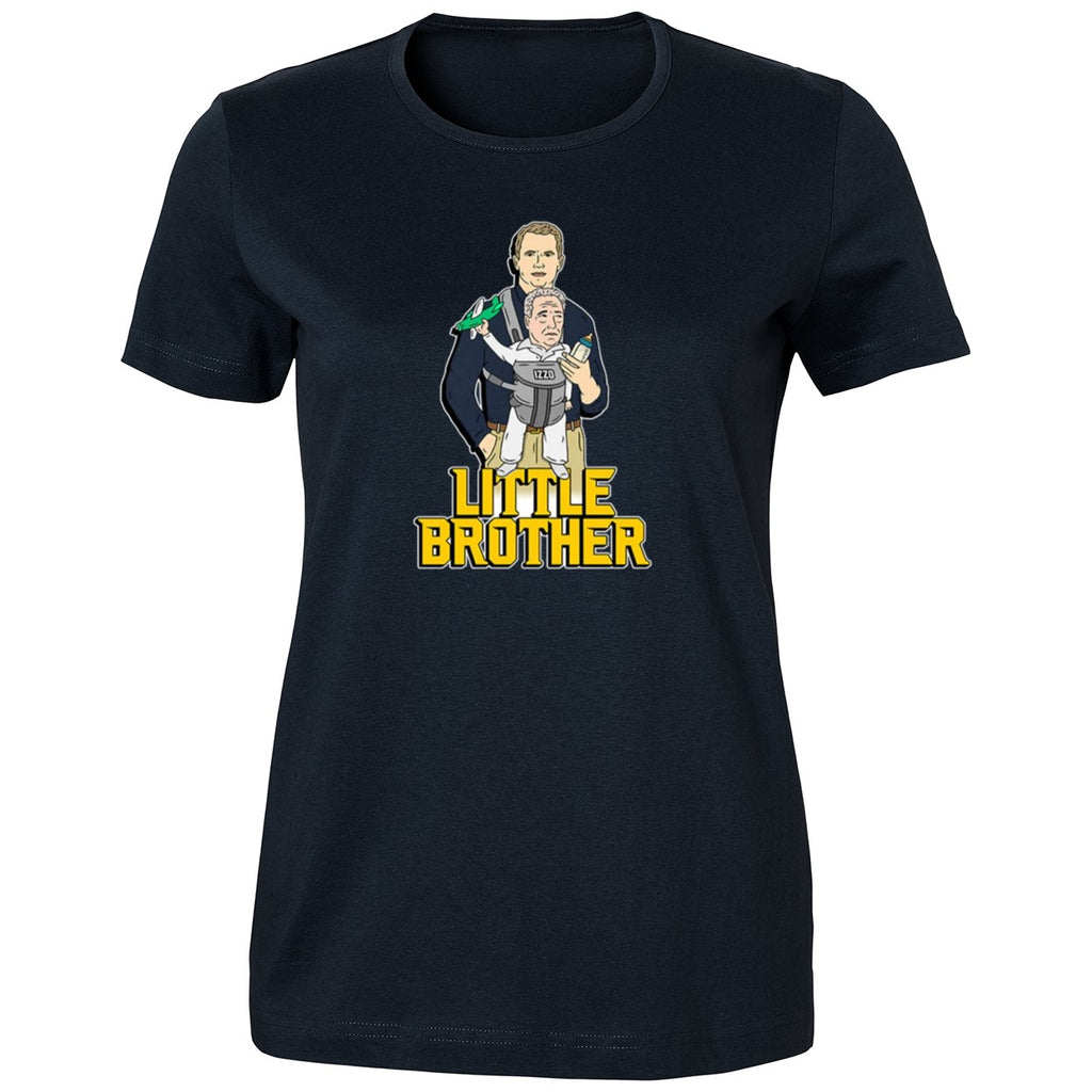 Little Brother Coachs Michigan Wolverines Shirt