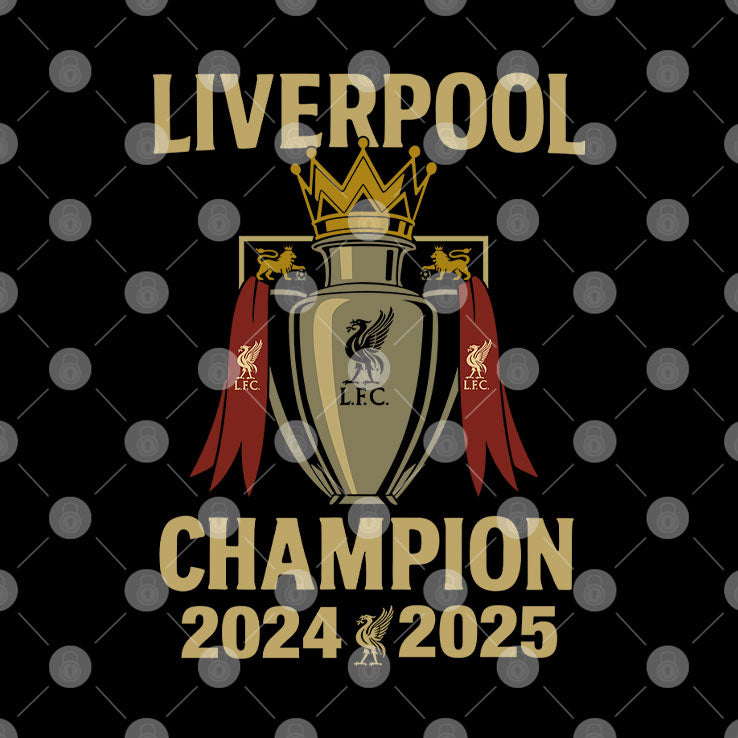 Liverpool Champions 2024-2025 T Shirt