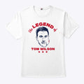 Logan Thompson Wearing The Legend Of Tom Wilson T Shirt