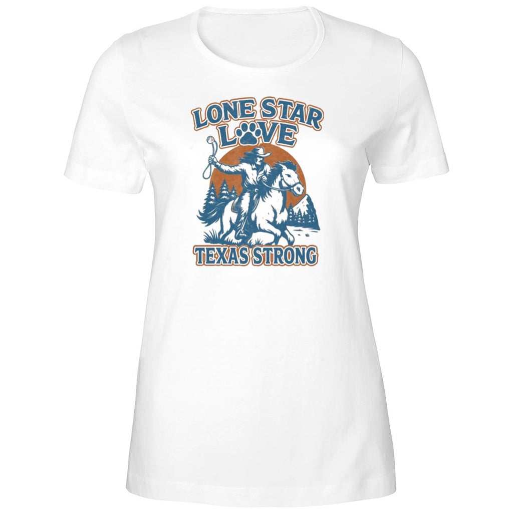 Lone Star Love Texas Strong Cowboy Shirt