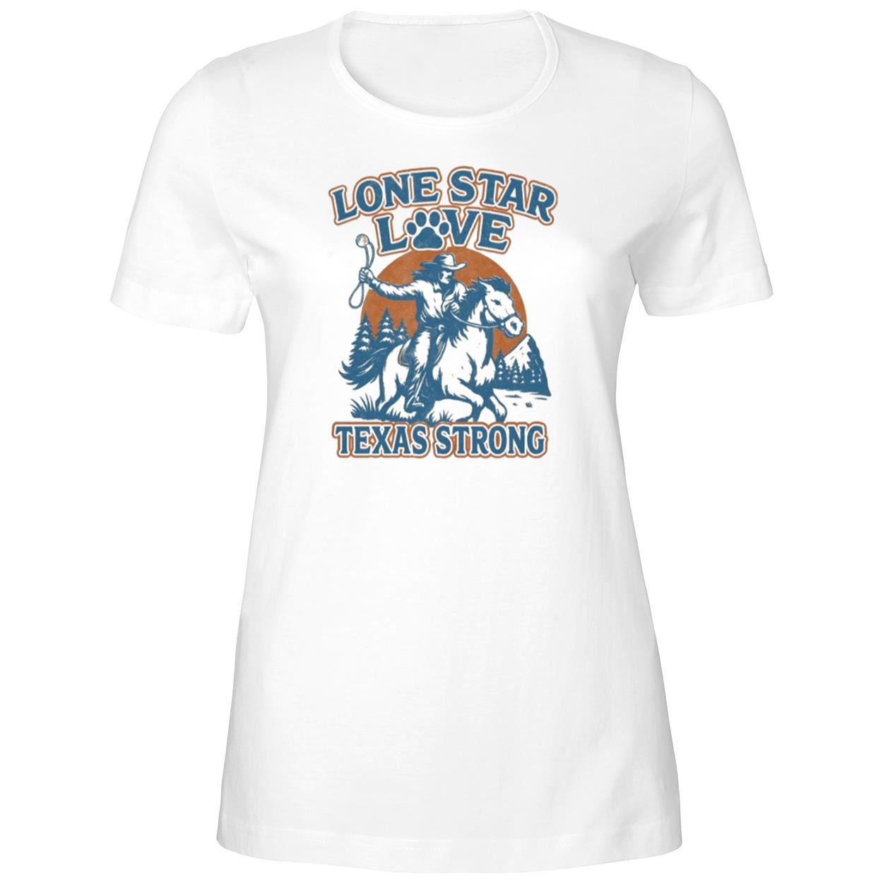 Lone Star Love Texas Strong Cowboy Shirt