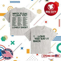 Lonely Ghost Lonely Love Relaxed Two Sided Shirt