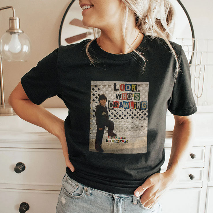 Look Who’s Crawling Alex’s 24 Birthday 2026 Shirt