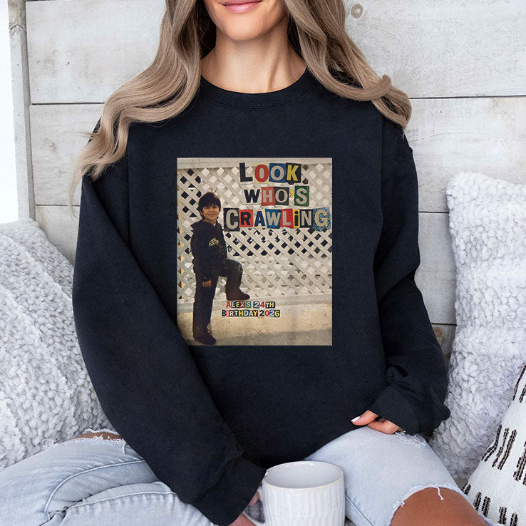 Look Who’s Crawling Alex’s 24 Birthday 2026 Shirt