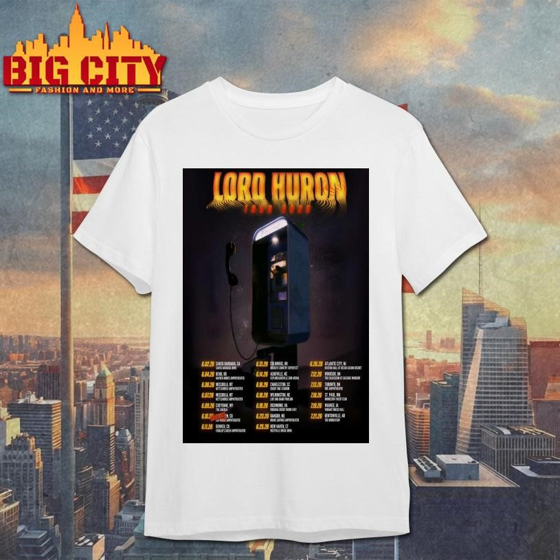 Lord Huron 2026 Tour US Poster Shirt