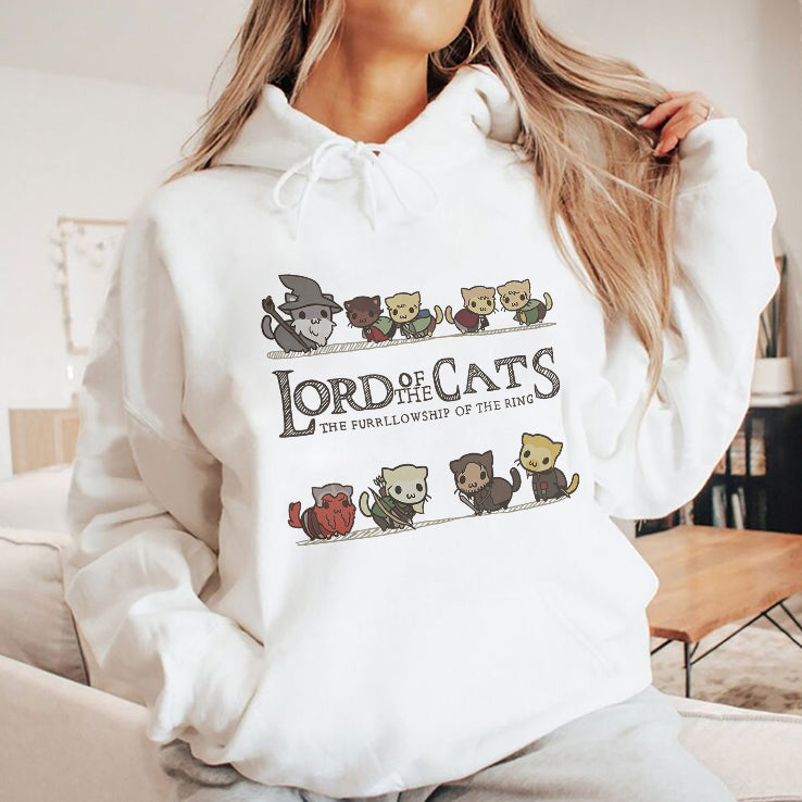 Lord Of The Cats The Furrlowship Of The Ring T Shirt