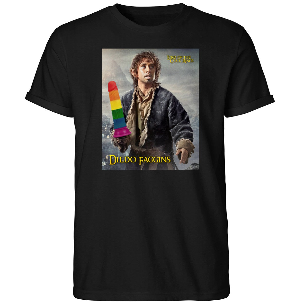 Lord Of The Cock Rings Dildo Faggins Shirt