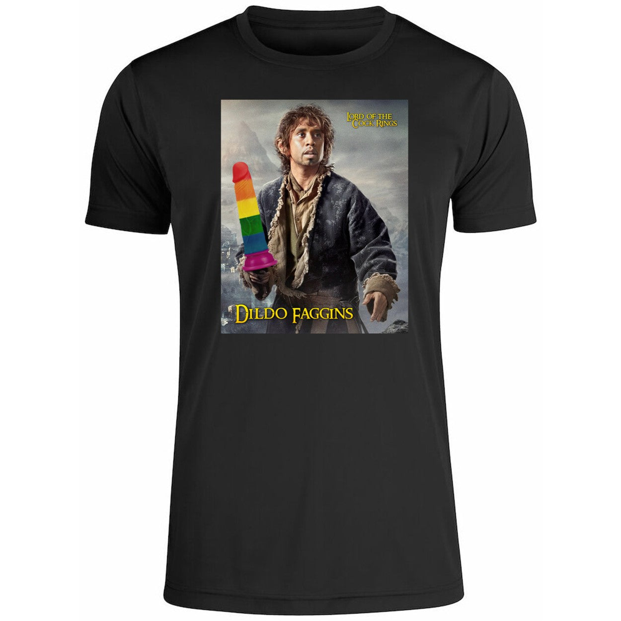 Lord Of The Cock Rings Dildo Faggins Shirt