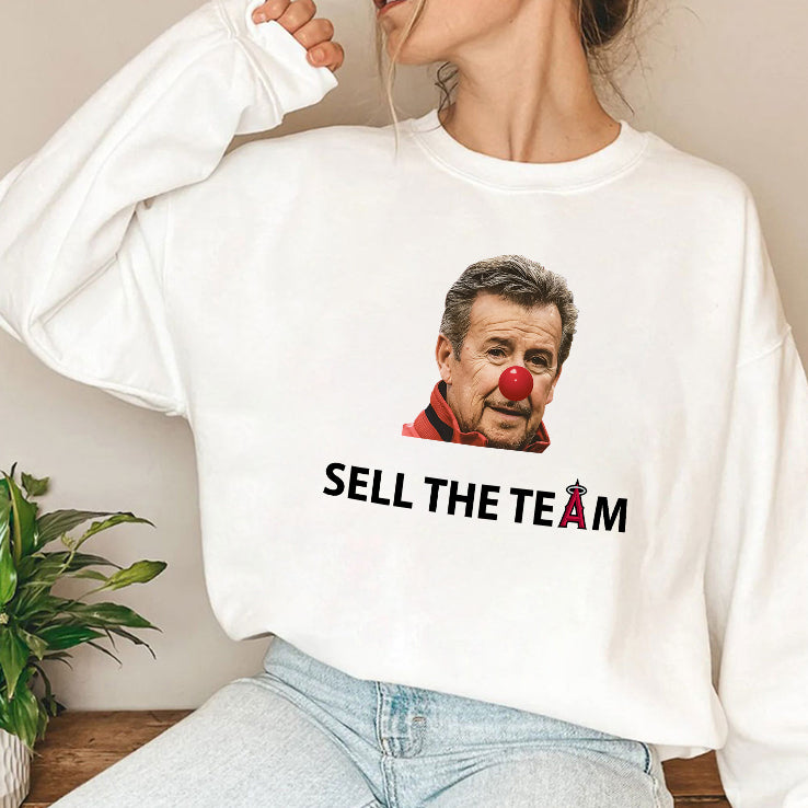 Los Angeles Angels Bill Haselman Clown Sell The Team Shirt
