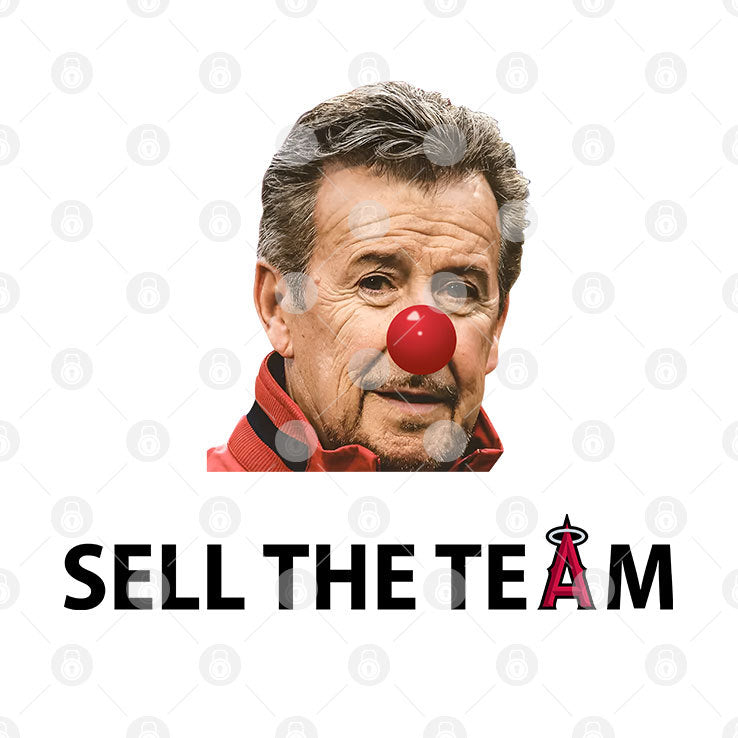 Los Angeles Angels Bill Haselman Clown Sell The Team Shirt
