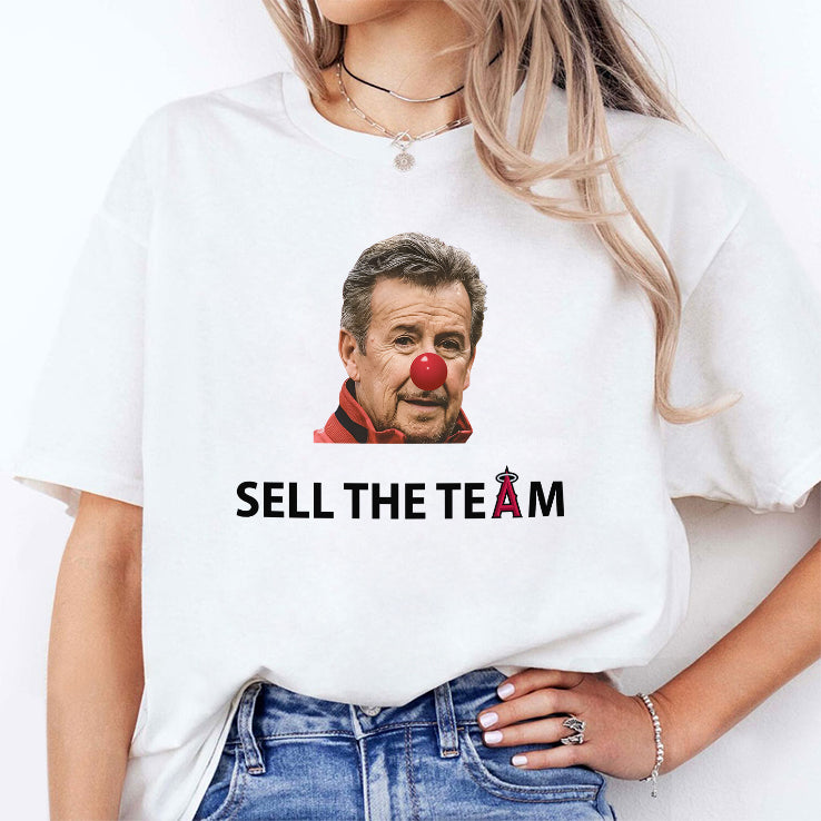 Los Angeles Angels Bill Haselman Clown Sell The Team Shirt
