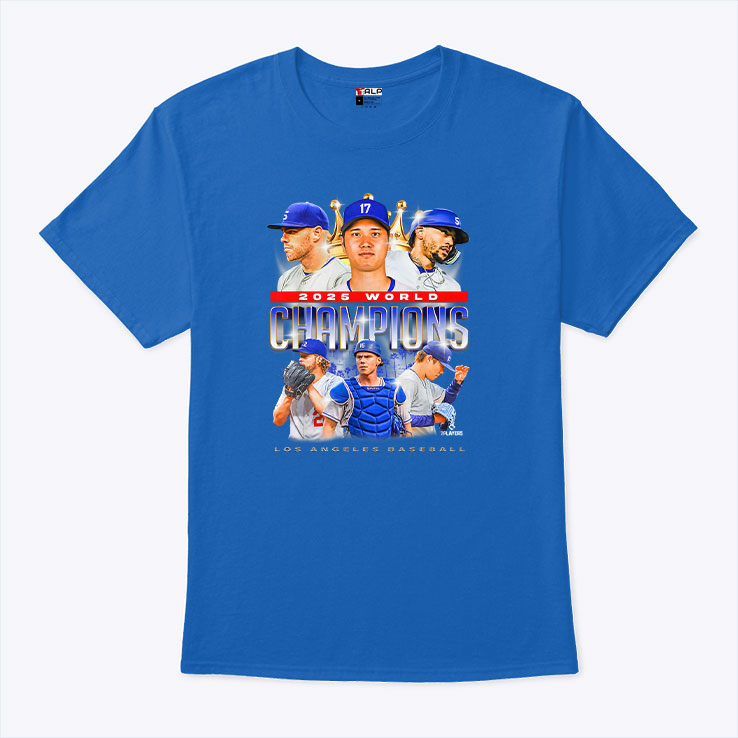 Los Angeles Baseball 2025 World Champions T Shirt