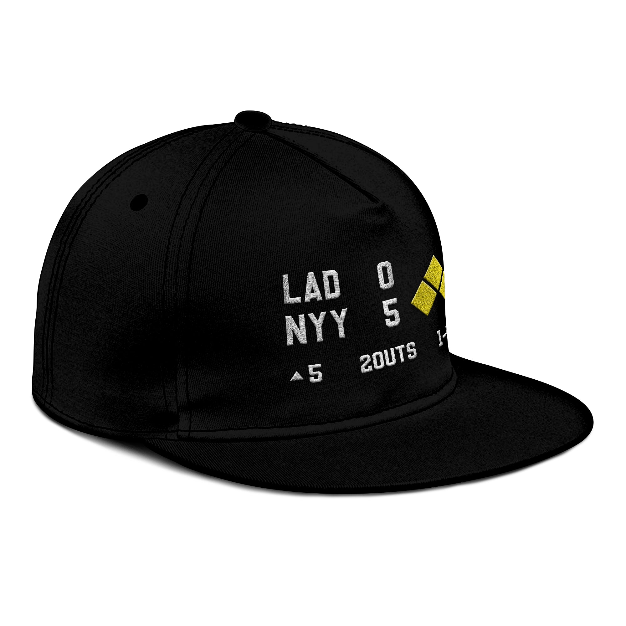 Los Angeles Dodgers New York Yankees World Series Game 5 Snapback Hat