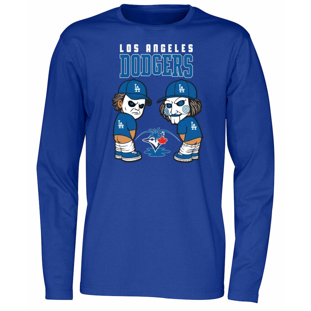 Los Angeles Dodgers Peeing Toronto Blue Jays Shirt