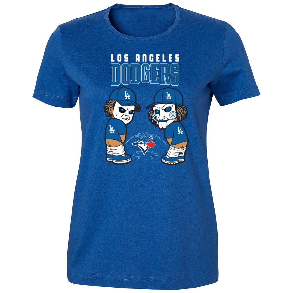 Los Angeles Dodgers Peeing Toronto Blue Jays Shirt