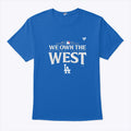 Los Angeles Dodgers We Own The National League West 2024 Shirt