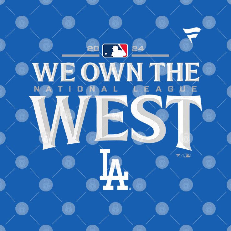Los Angeles Dodgers We Own The National League West 2024 Shirt