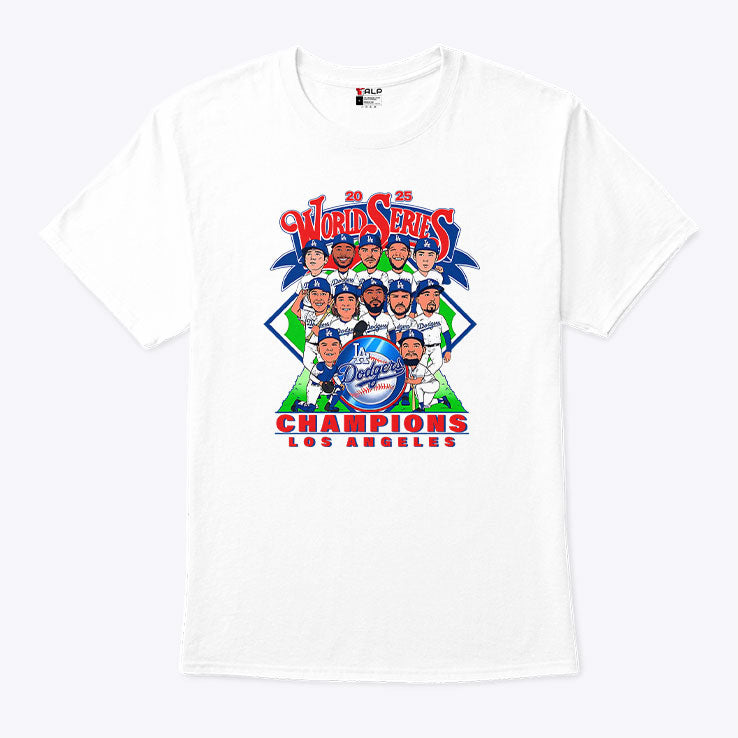 Los Angeles Dodgers World Series Champions 2025 T Shirt