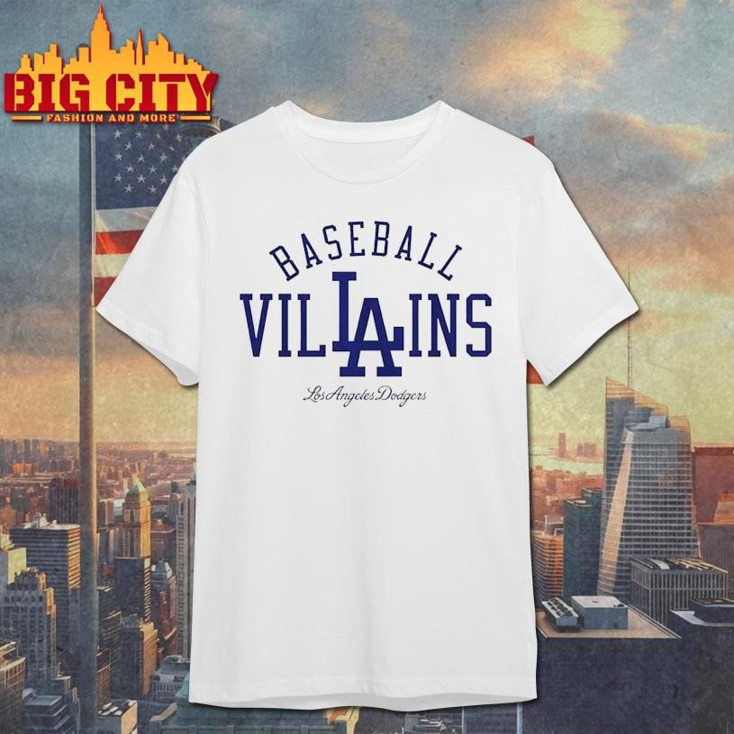 Los Angeles Dodgers baseball Villains Shirt