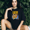 Los Angeles Lakers Reaves, Luka, & Hachimura Trio Graphic T Shirt