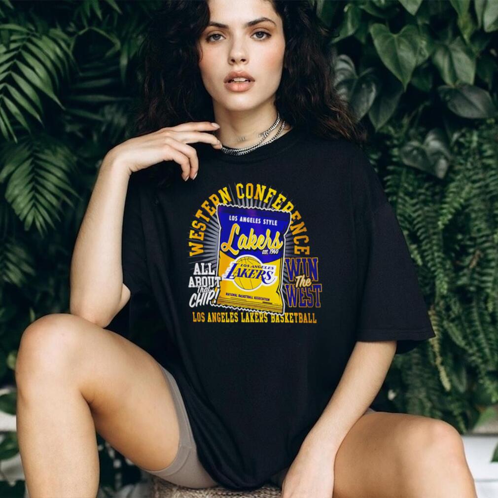 Los Angeles Lakers Western Conference Basketball All About That Chip T Shirt