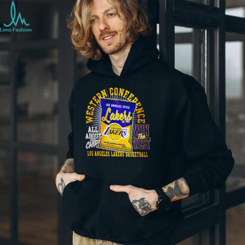 Los Angeles Lakers Western Conference Basketball All About That Chip T Shirt
