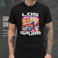 Los Spurs San Antonio Coyote Mascot Lowrider Car T Shirt