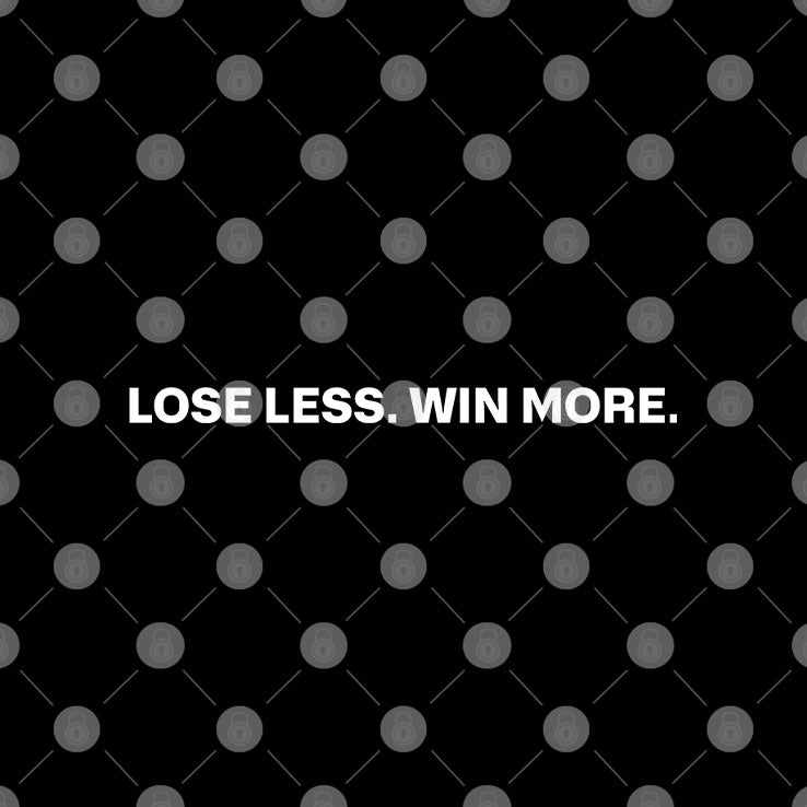 Lose Less Win More Fogo T Shirt