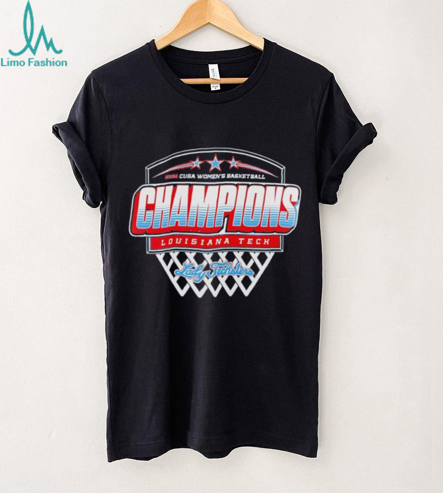 Louisiana Tech Lady Techsters 2026 CUSA Women’s Basketball Champions T Shirt