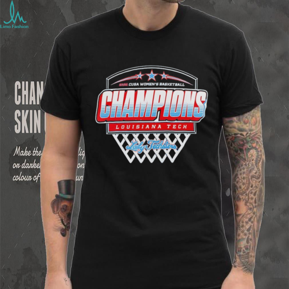 Louisiana Tech Lady Techsters 2026 CUSA Women’s Basketball Champions T Shirt