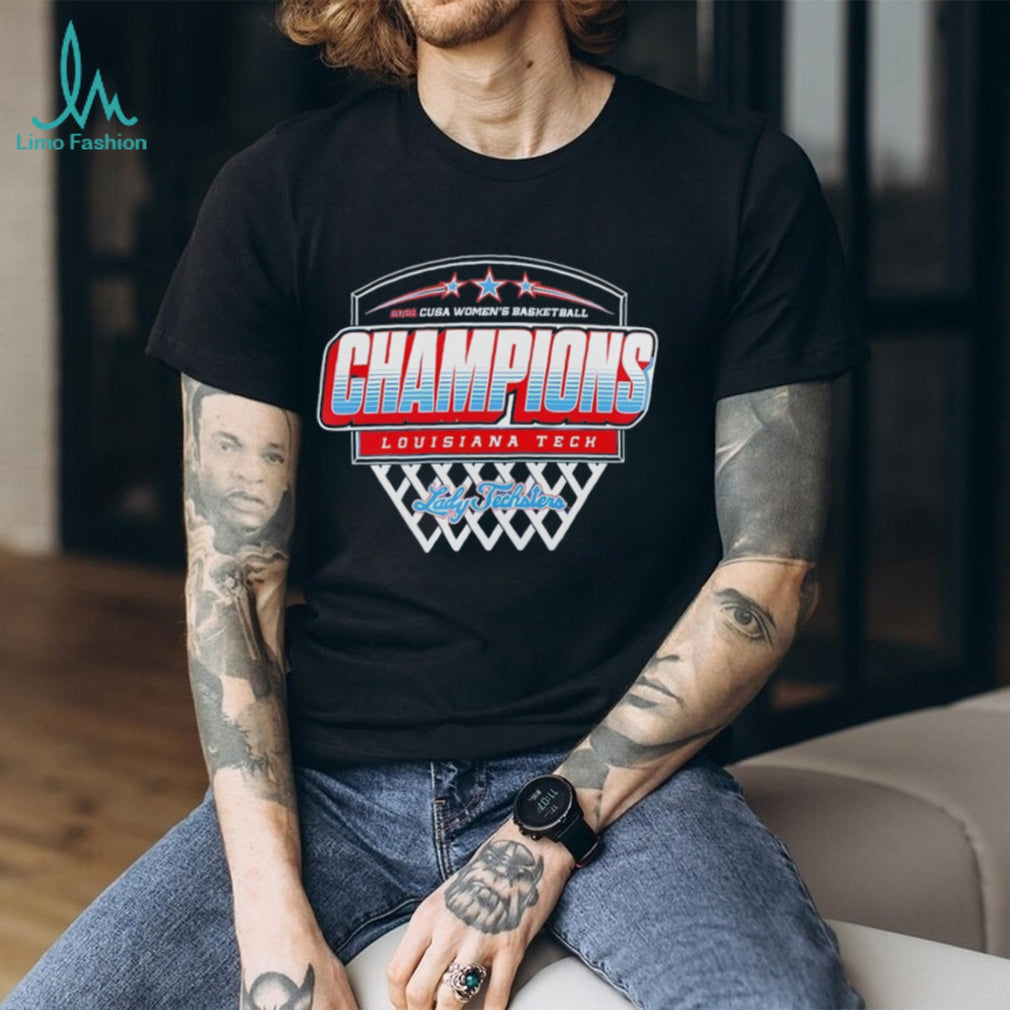 Louisiana Tech Lady Techsters 2026 CUSA Women’s Basketball Champions T Shirt