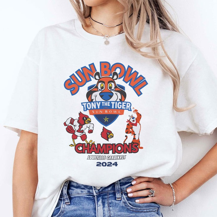 Louisville Cardinals Sun Bowl Champions Shirt