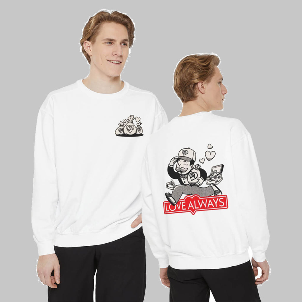 [Font + Back] Love Always Money Shirt
