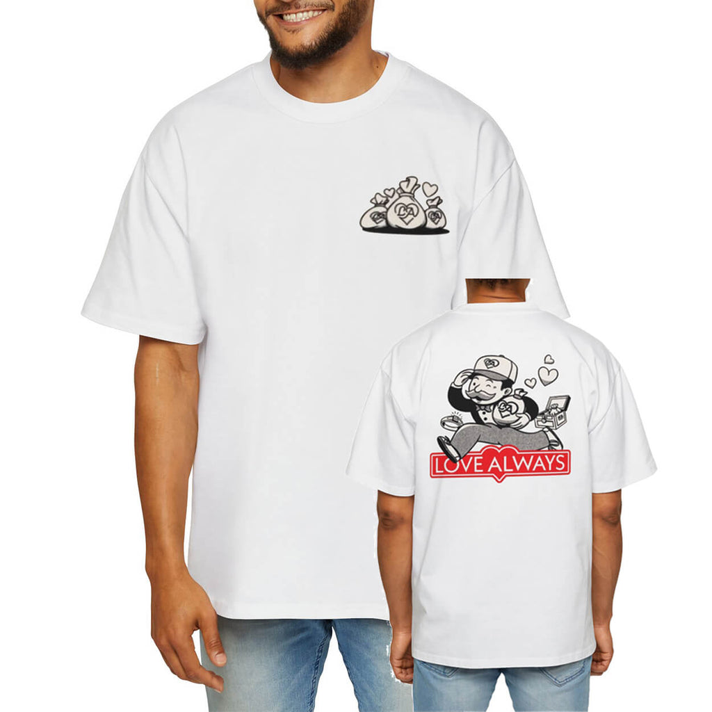 [Font + Back] Love Always Money Shirt