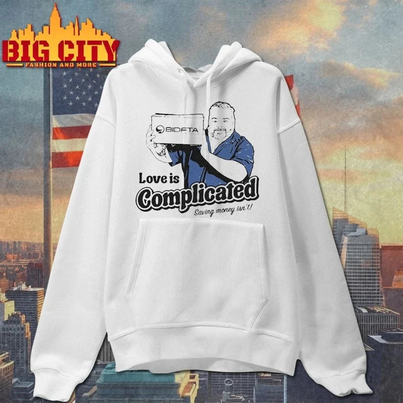Love is Complicated, Saving Money Isn’t BidFTA t-shirt
