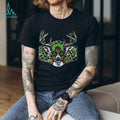 Lucky Buck St. Patrick’s Day Deer Hunting Camo Sunglasses T Shirt