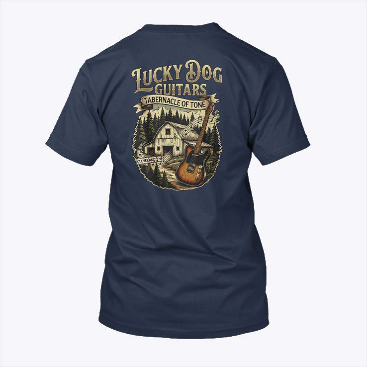 Lucky Dog Guitars Tabernacle Of Tone T Shirt